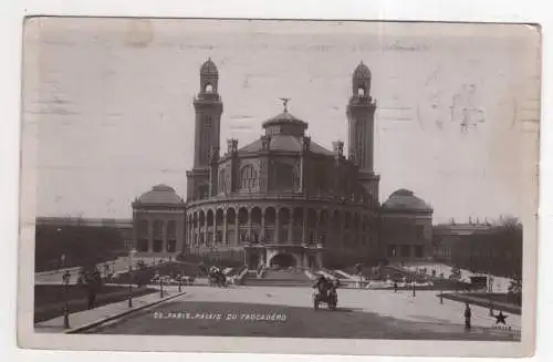 [Ansichtskarte] FRANCE -  Paris - Palais du Trocadero. 