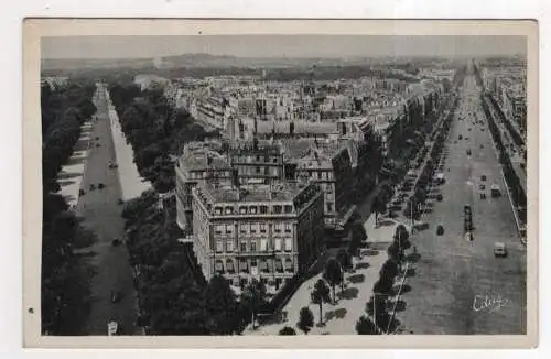 [Ansichtskarte] FRANCE -  Paris - Les Avenues Fovh et de la Grande Armée. 