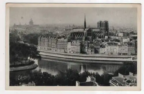 [Ansichtskarte] FRANCE -  Paris - Panorama de la Cité. 