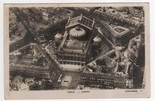 [Ansichtskarte] FRANCE -  Paris - L'Opéra. 