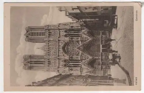 [Ansichtskarte] FRANCE - Reims - Cathédrale. 