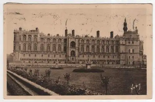 [Ansichtskarte] FRANCE -  St-Germain-en-Laye - le chateau - facade principale. 