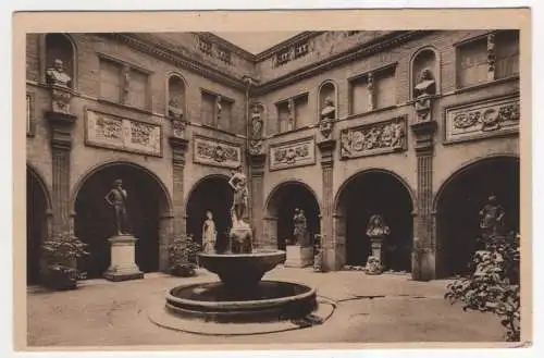 [Ansichtskarte] FRANCE - Toulouse - Le Petit Cloitre du Musée. 