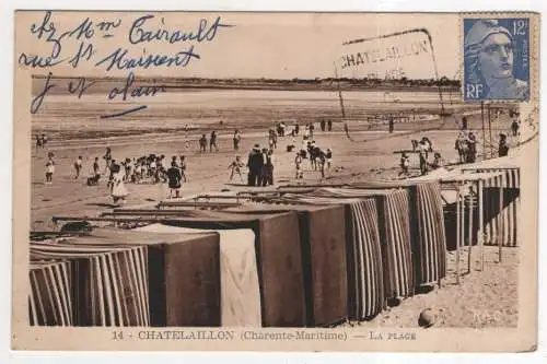 [Ansichtskarte] FRANCE - Chatelaillon - La Plage. 