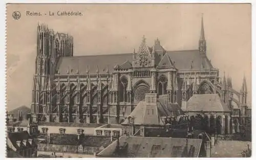 [Ansichtskarte] FRANCE - Reims - La Cathédrale. 