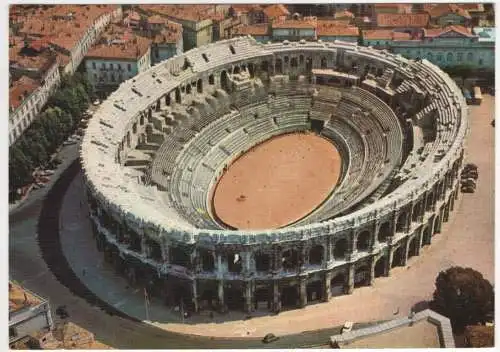 [Ansichtskarte] FRANCE - Nimes - Les Arènes. 