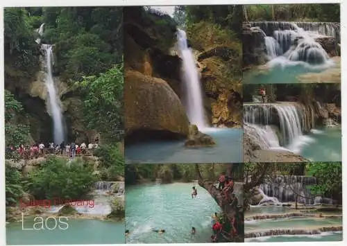 [Ansichtskarte] LAOS - Luang Prabang - Kung Si Falls. 