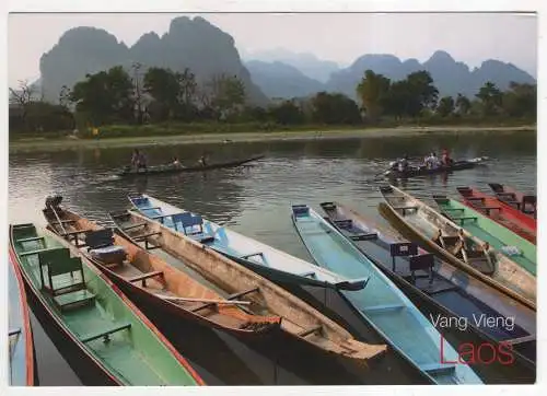 [Ansichtskarte] LAOS - Luang Prabang - Vang Vieng. 