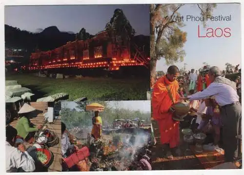 [Ansichtskarte] LAOS - Wat Phou Festival. 