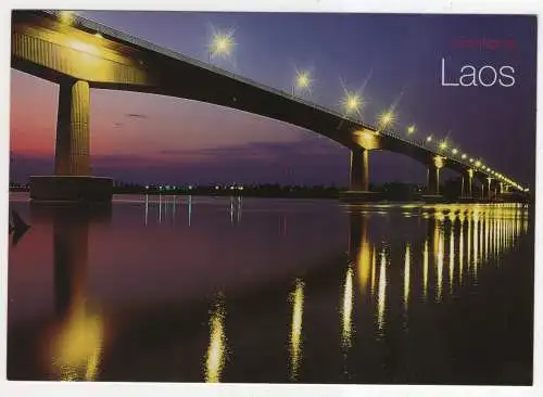 [Ansichtskarte] LAOS - Vientiane - Lao-Thai Bridge. 