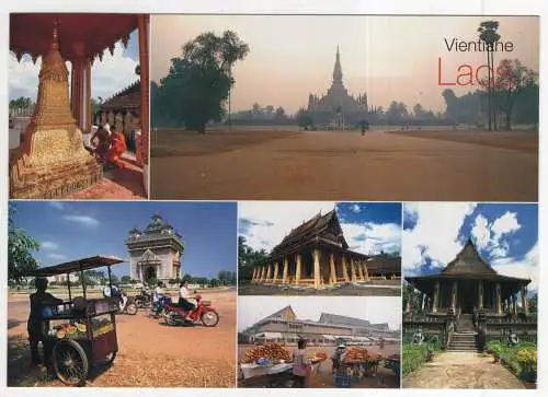 [Ansichtskarte] LAOS - Vientiane. 