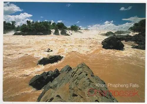 [Ansichtskarte] LAOS - Khon Pha Pheng Falls. 