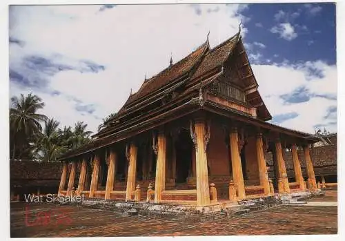 [Ansichtskarte] LAOS - Vientiane - Wat Si Saket. 