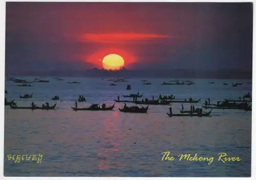 [Ansichtskarte] CAMBODIA - The Mekong River. 