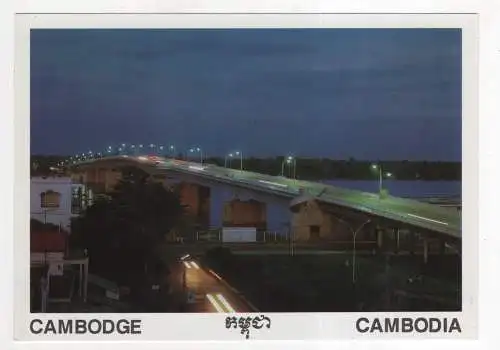 [Ansichtskarte] CAMBODIA - Phnom Penh - Pont de Chroy Chang Var. 