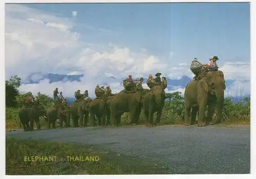 [Ansichtskarte] THAILAND - Lovely Family. 