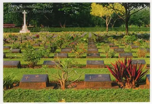 [Ansichtskarte] THAILAND -  Kanchaburi War Cemetery. 