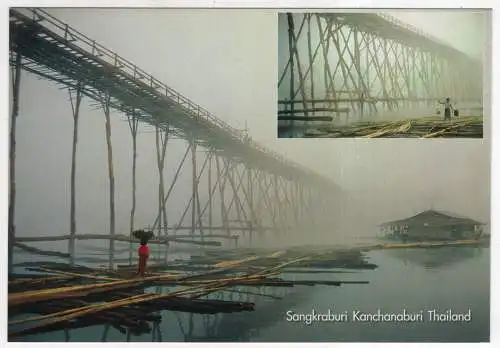 [Ansichtskarte] THAILAND -  Sangkraburi Kanchanaburi. 