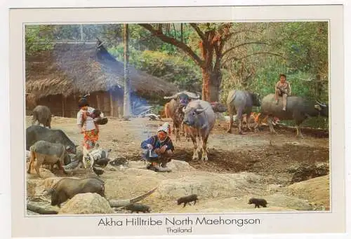 [Ansichtskarte] THAILAND -  Akha Hilltribe North Maehongsan. 