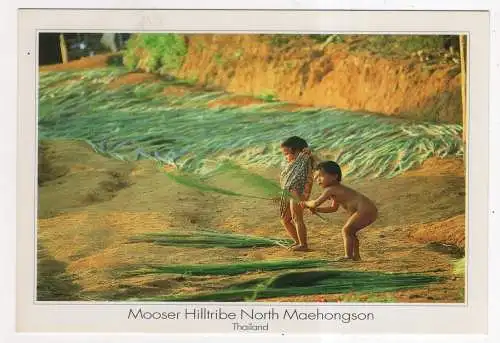 [Ansichtskarte] THAILAND -  Mooser Hilltribe North Maehongsan. 