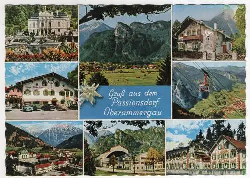 [Ansichtskarte] GERMANY - Oberammergau. 