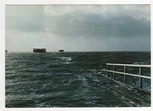 [Ansichtskarte] GERMANY -  St. Peter-Ording - Sturmflut. 