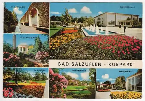 [Ansichtskarte] GERMANY -  Bad Salzuflen - Kurpark. 