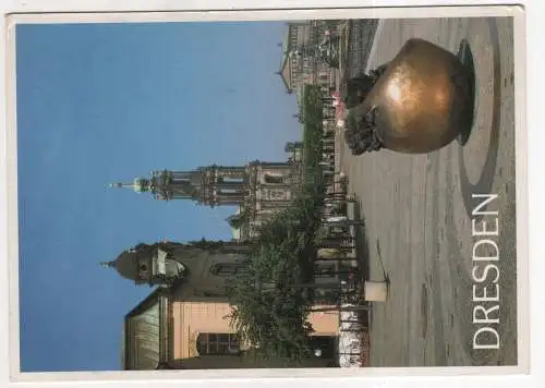 [Ansichtskarte] GERMANY -  Dresden - Blick von der Brühlschen Terrasse. 