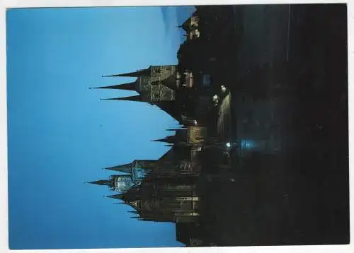 [Ansichtskarte] GERMANY -  Erfurt - Dom und St. Severikirche. 