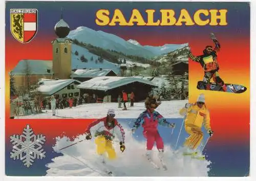 [Ansichtskarte] AUSTRIA - Saalbach. 