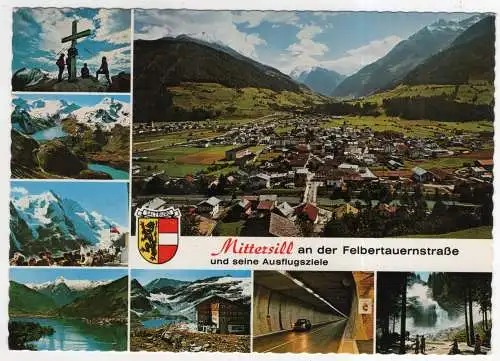 [Ansichtskarte] AUSTRIA -  Mittersill an der Felberntauernstraße. 