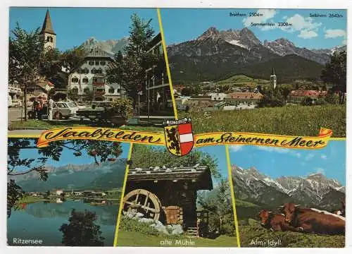 [Ansichtskarte] AUSTRIA - Saalfelden am Steinernen Meer. 