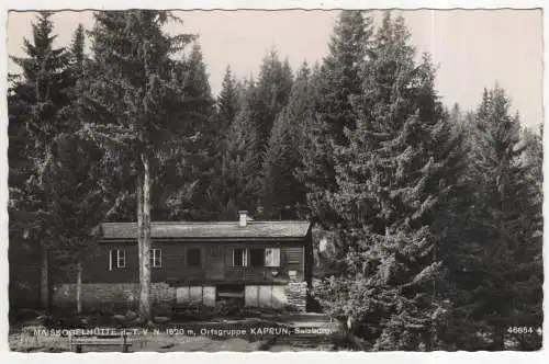 [Ansichtskarte] AUSTRIA - Maiskogelhütte - Ortsgruppe Kaprun. 