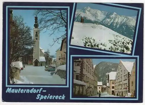 [Ansichtskarte] AUSTRIA -  Mauterndorf - Speiereck - Lungau. 