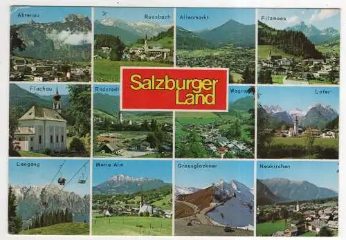 [Ansichtskarte] AUSTRIA -  Salzburger Land. 