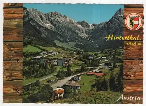 [Ansichtskarte] AUSTRIA -  Hinterthal. 