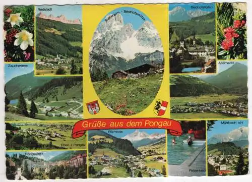 [Ansichtskarte] AUSTRIA - Pongau. 