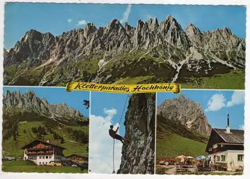 [Ansichtskarte] AUSTRIA -  Kletterpartie Hochkönig. 