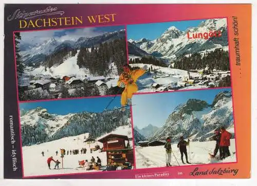 [Ansichtskarte] AUSTRIA -  Dachstein West - Lungau. 