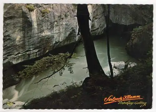 [Ansichtskarte] AUSTRIA -  Salzach-Klamm am Paß Lueg. 