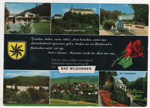 [Ansichtskarte] GERMANY - Bad Wildungen. 