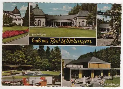 [Ansichtskarte] GERMANY - Bad Wildungen. 