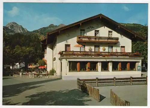 [Ansichtskarte] GERMANY - Bayrischzell - Gasthof Wendelstein. 