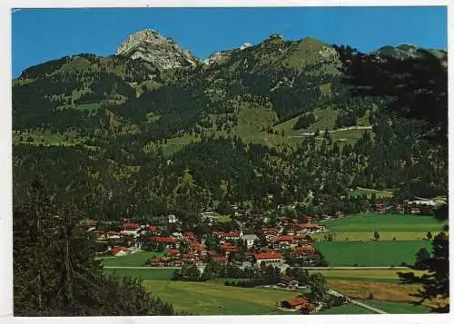 [Ansichtskarte] GERMANY - Bayrischzell / Oberbayern gegen Wendelstein. 