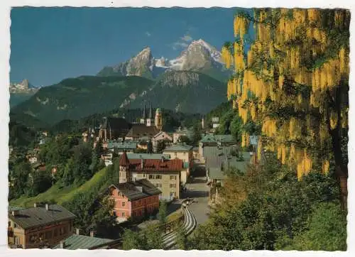 [Ansichtskarte] GERMANY - Berchtesgaden mit Watzmann. 