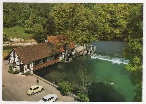 [Ansichtskarte] GERMANY - Blaubeuren - Die Hammerschmiede am Blautopf. 