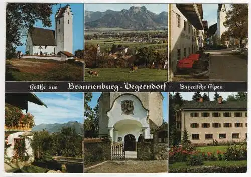 [Ansichtskarte] GERMANY - Brannenburg - Degerndorf. 