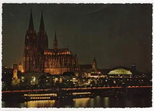 [Ansichtskarte] GERMANY - Köln am Rhein - Dom. 