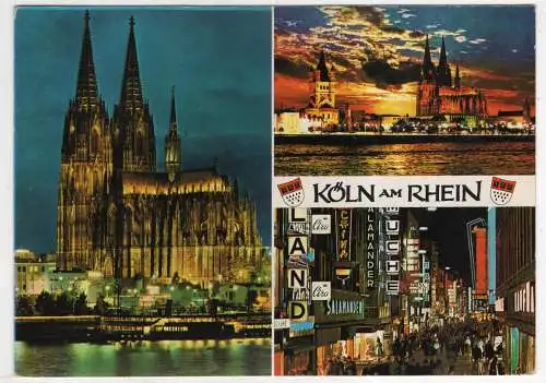 [Ansichtskarte] GERMANY - Köln am Rhein. 