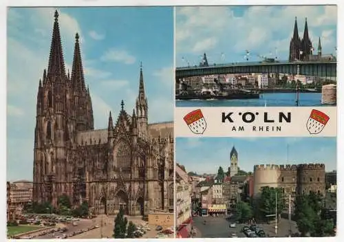 [Ansichtskarte] GERMANY - Köln am Rhein. 